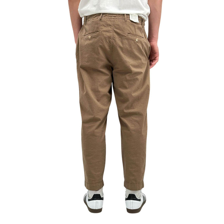 BL.11 Block Eleven Pantaloni Uomo, Coulisse, Cotone, Marrone