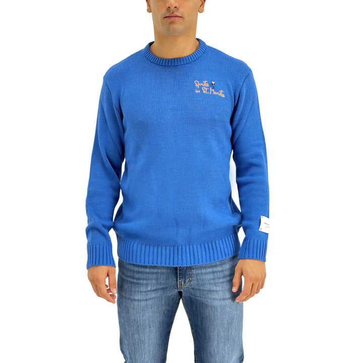 Superculture, Maglia, Uomo, Acrilico, Turchese