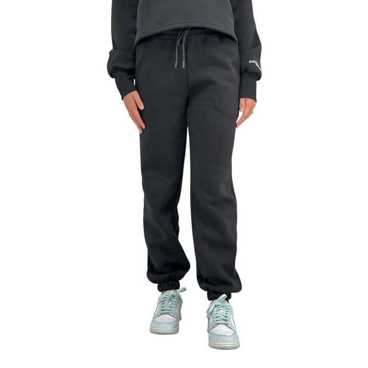 Superculture, Pantaloni, Donna, Rita, Cotone, Nero