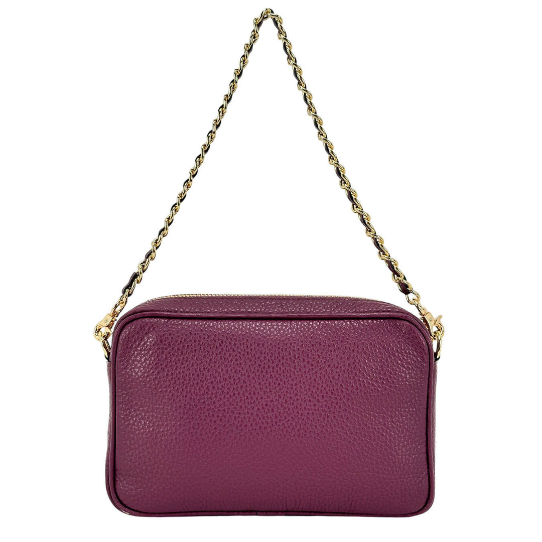 Cuoieria Fiorentina Women's Bag, Camera Bag, Leather, Bordeaux