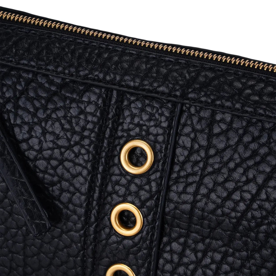 La Carrie, Borsa, Donna, Ecopelle, Nero