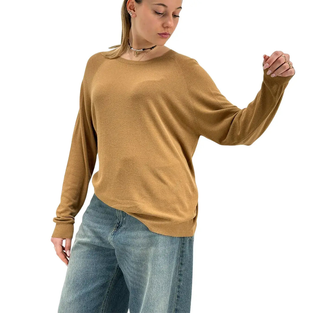 Kontatto, Maglia, Donna Tessuto Misto, Beige