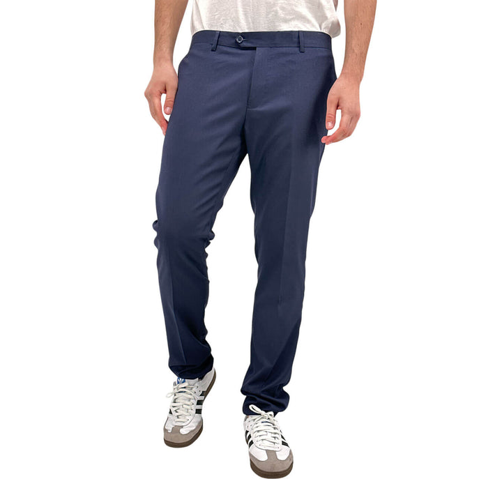 Marco Nils Completo Uomo, Doppiopetto, Tessuto Misto, Blu