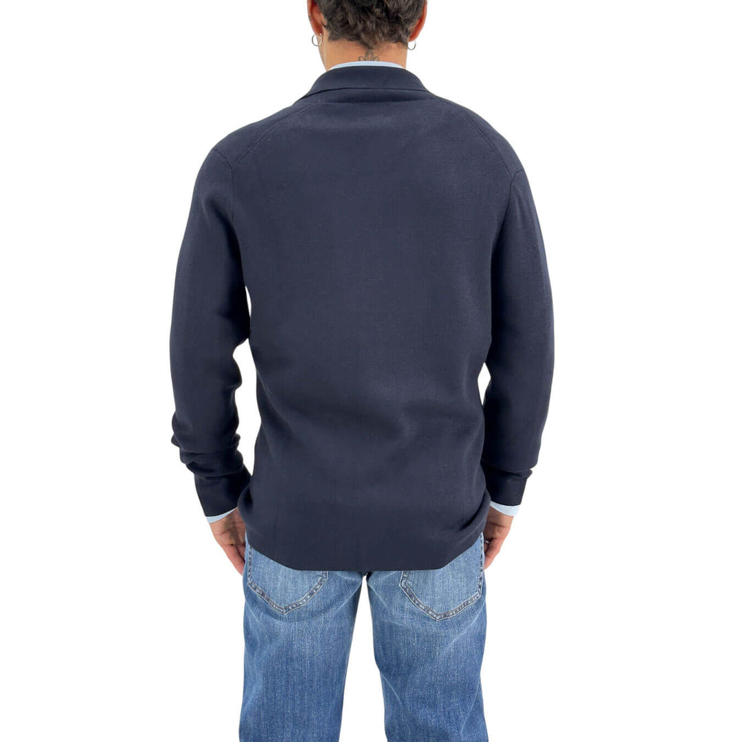 Markup, Maglia Giacca, Tessuto Misto, Blu
