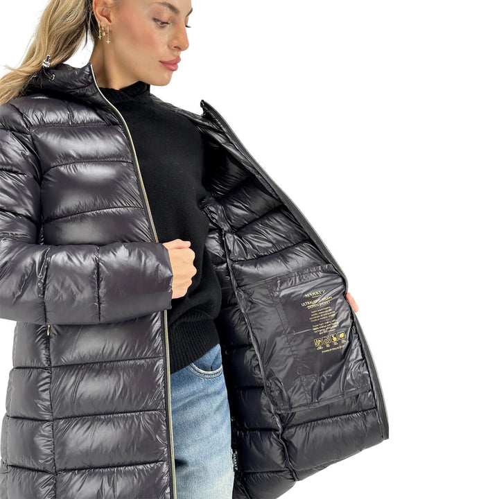 Markup, Piumino, Donna, Nylon, Nero