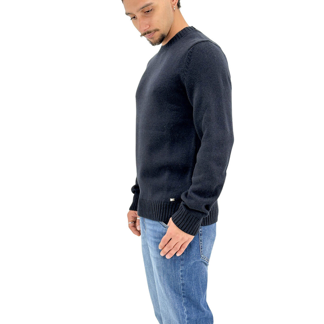 Markup, Maglia, Uomo, Tessuto Misto, Blu