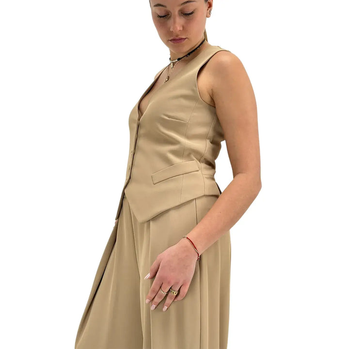 Kontatto, Completo, Donna, Safari, Beige