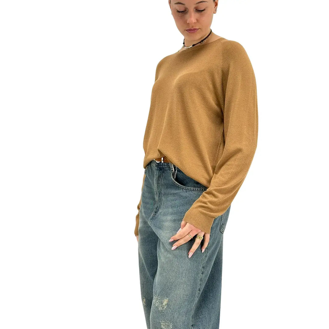 Kontatto, Maglia, Donna Tessuto Misto, Beige