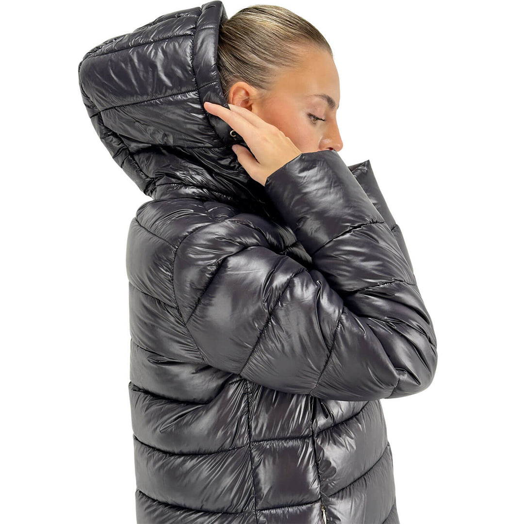 Markup, Piumino, Donna, Nylon, Nero