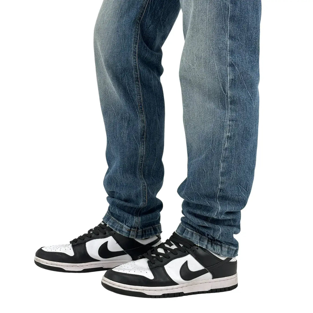 BL.11 Block Eleven, Jeans, Medio , Uomo, Cotone, Blu