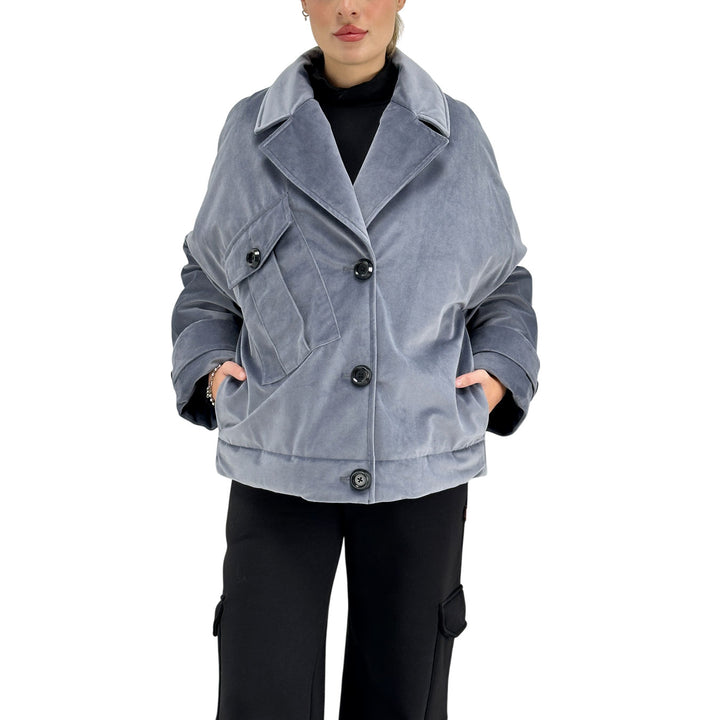 Oof Wear, Giubbotto, Donna, Poliestere, Blu