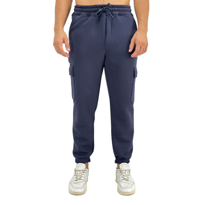 Superculture, Pantaloni, Uomo, Cotone, Blu