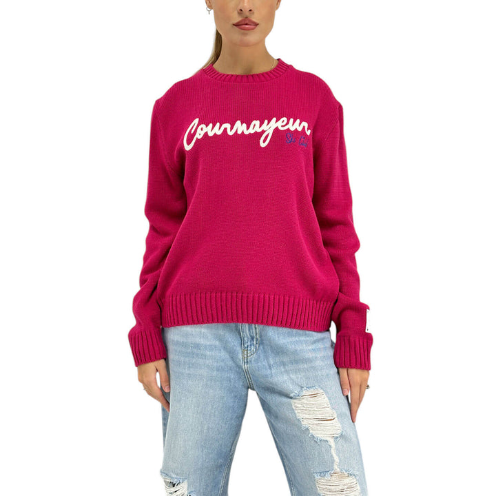 Superculture, Maglia, Donna, Courmayeur, Misto, Fucsia