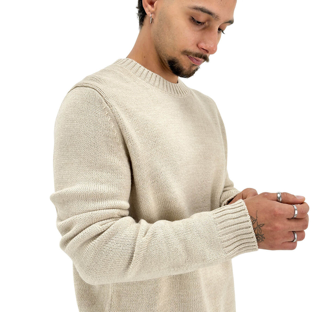 Markup, Maglia, Uomo, Tessuto Misto, Beige