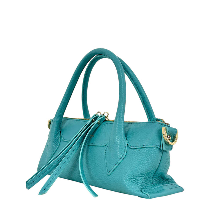 Cuoieria Fiorentina Holly Small Borsa Donna, Pelle, Verde