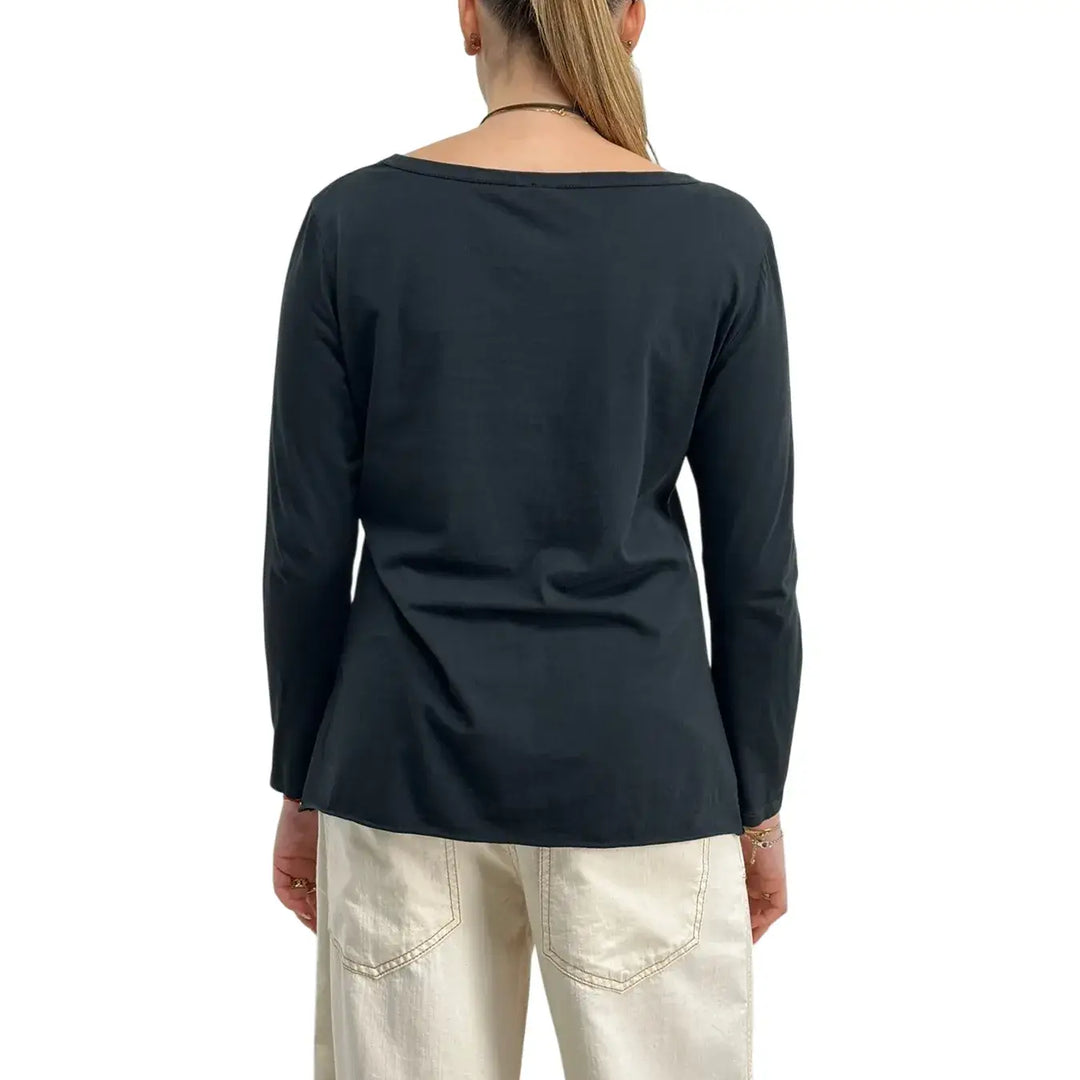 Bassini, T-shirt, Donna, Cotone, Nero