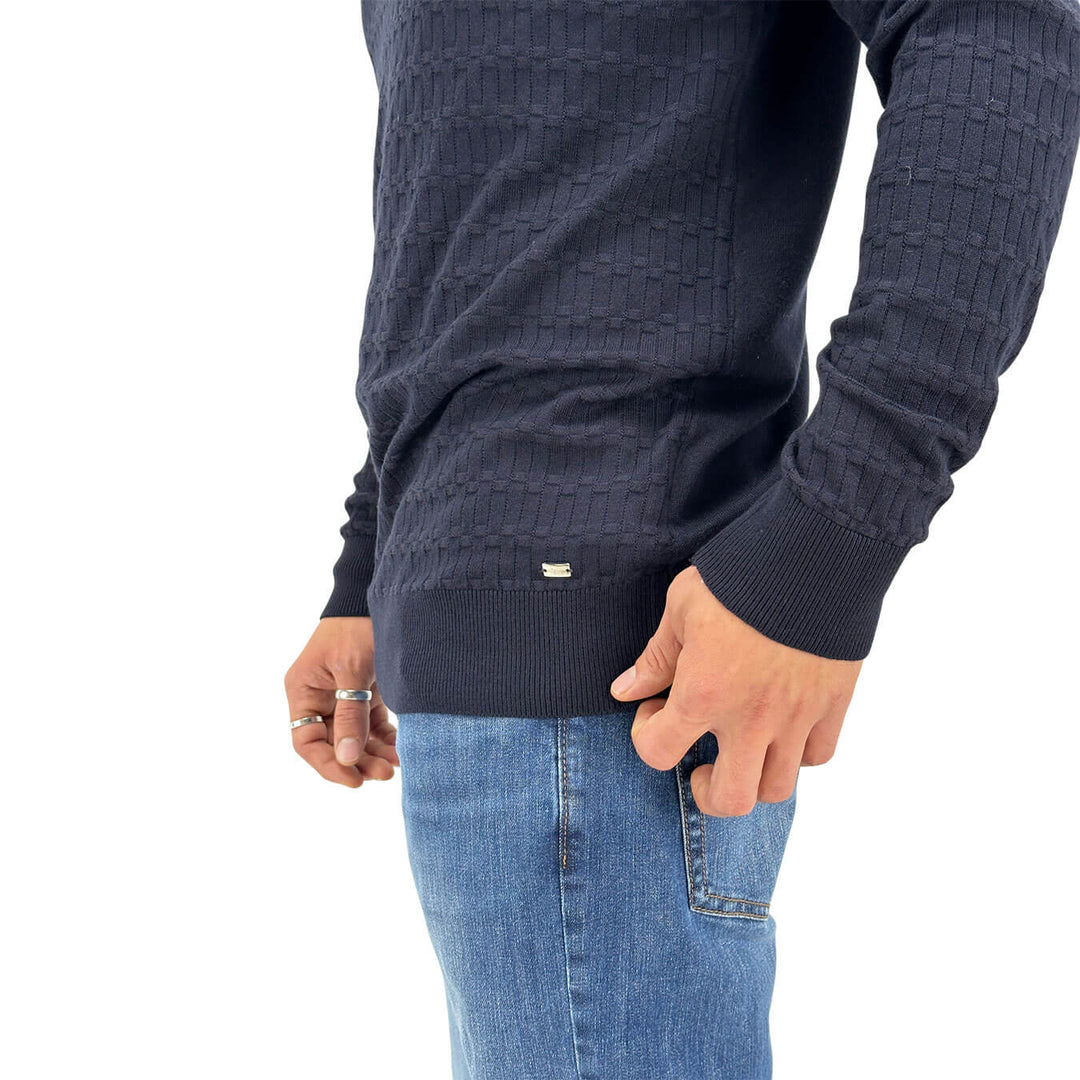 Markup, Maglia, Uomo, Viscosa, Blu