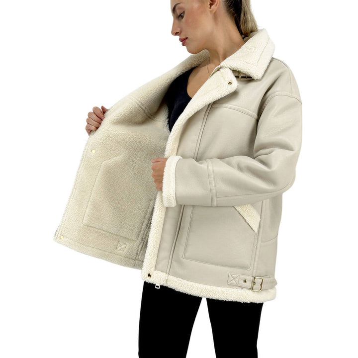 Relish, Montone, Florence, Donna, Poliestere, Beige