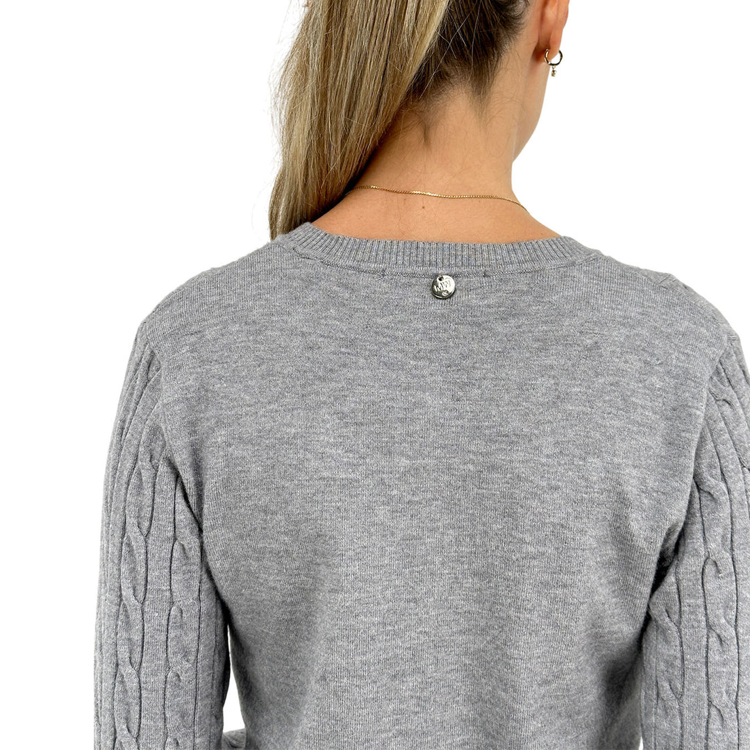 Markup, Cardigan, Donna, Tessuto Misto, Grigio