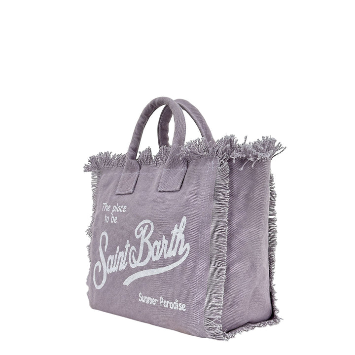 Mc2 Saint Barth Colette Women's Bag, Straw Effect, Spotted, Beige