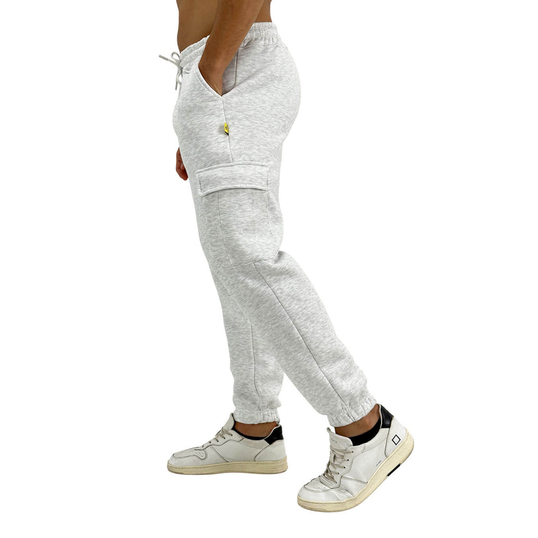 Superculture, Pantaloni, Tasconati, Uomo, Cotone, Grigio