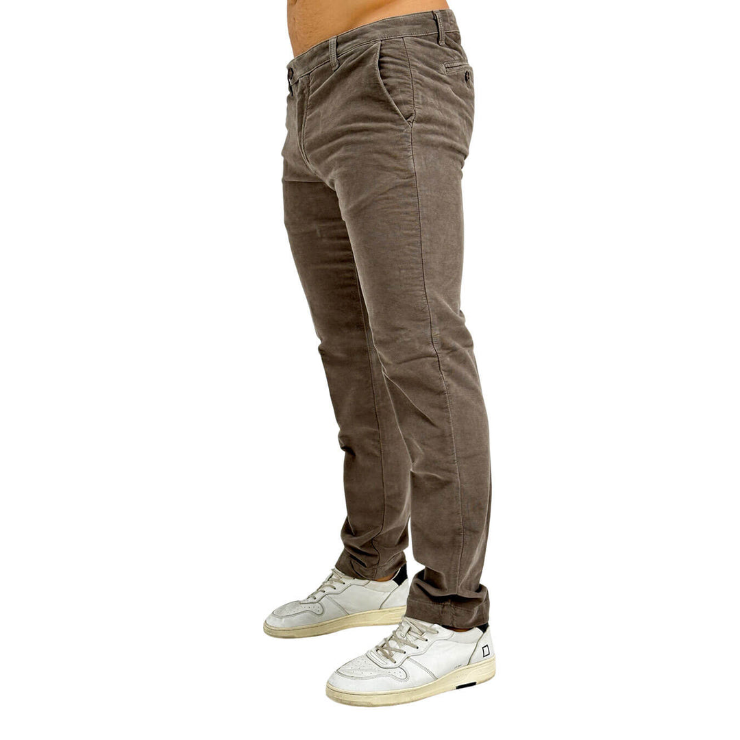 Moro, Pantaloni, Uomo, Cotone, Marrone