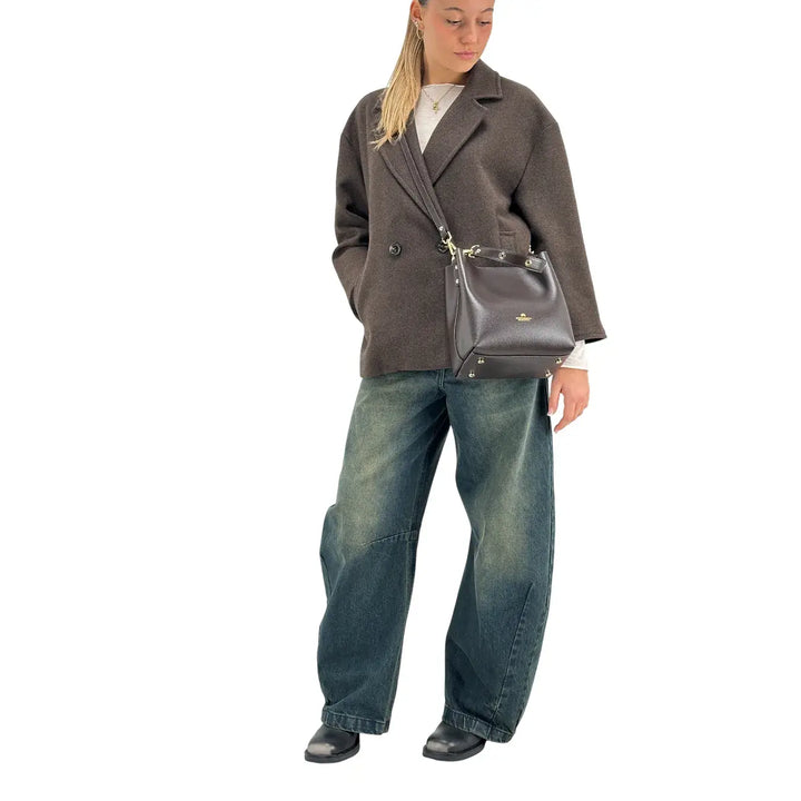 Tensione In, Cappotto, Donna, Marrone