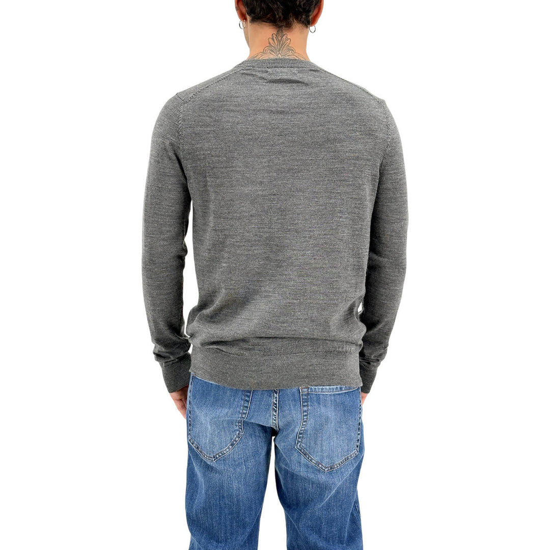 Markup, Maglia, Uomo, Merinos, Grigio