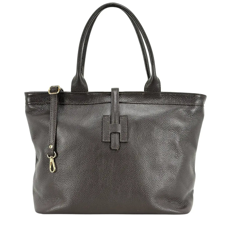 Bassini, Borsa, Donna, Ginevra, Pelle, Marrone