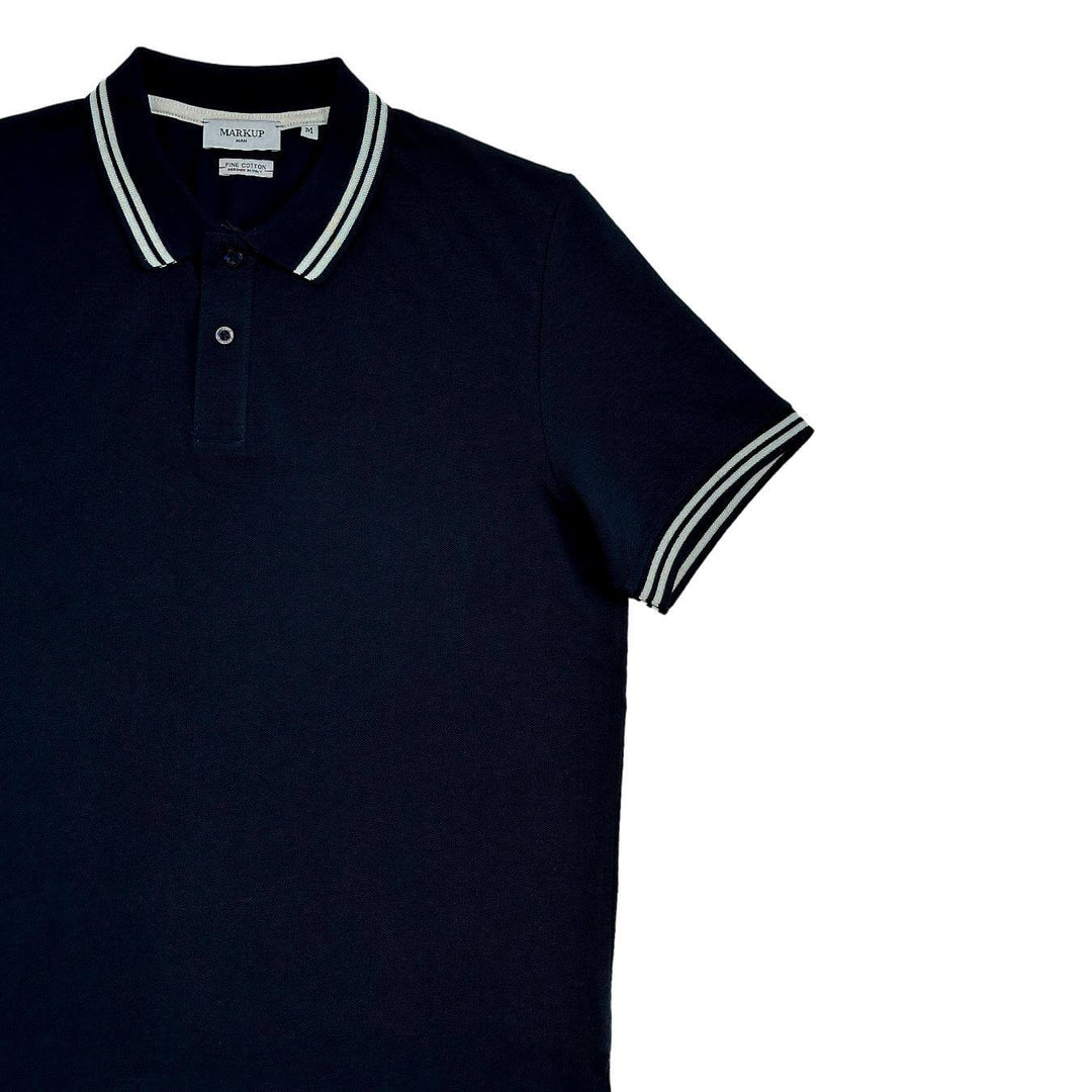 MarKup Men's Shirt, Polo, Classic Collar, Short Sleeve, Cotton