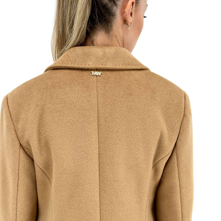 Markup, Cappotto, Donna, Tessuto Misto, Beige