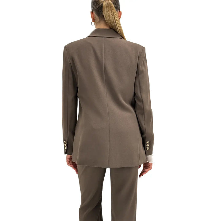 Koralline, Giacca, Donna, Poliestere, Marrone