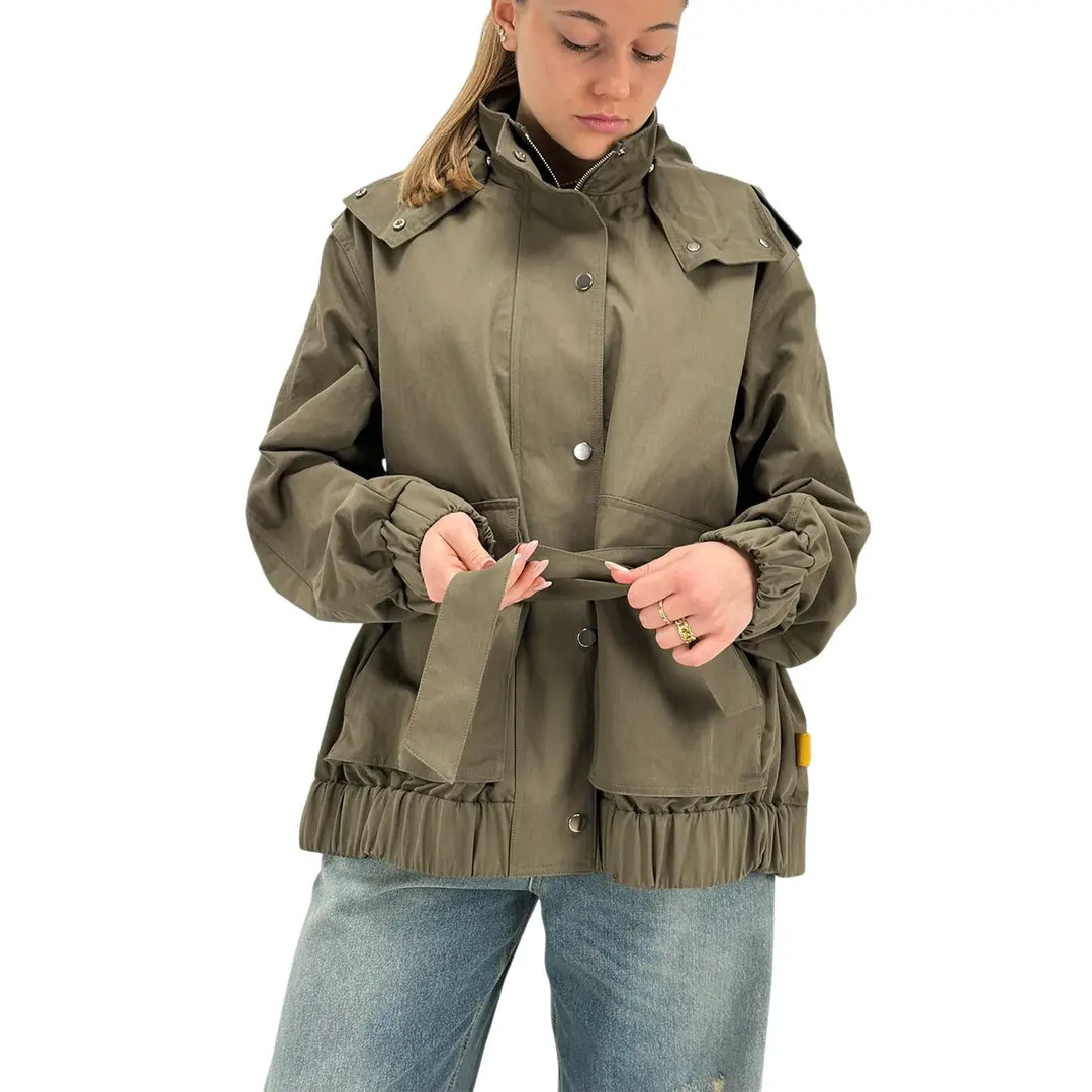 Oof Wear, Parka, Donna, Cotton Tech, Verde