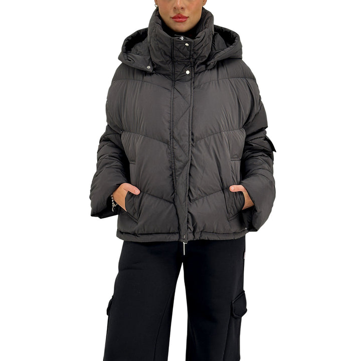 Oof Wear, Piumino, Donna, Nylon, Nero