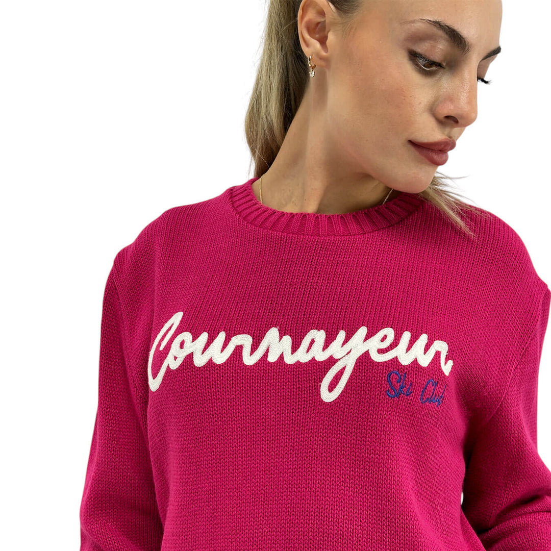 Superculture, Maglia, Donna, Courmayeur, Misto, Fucsia