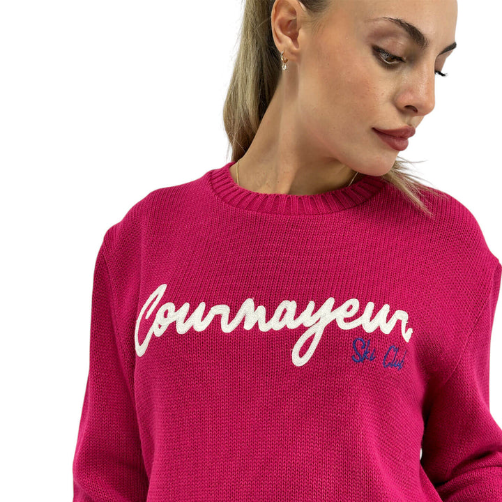 Superculture, Maglia, Donna, Courmayeur, Misto, Fucsia