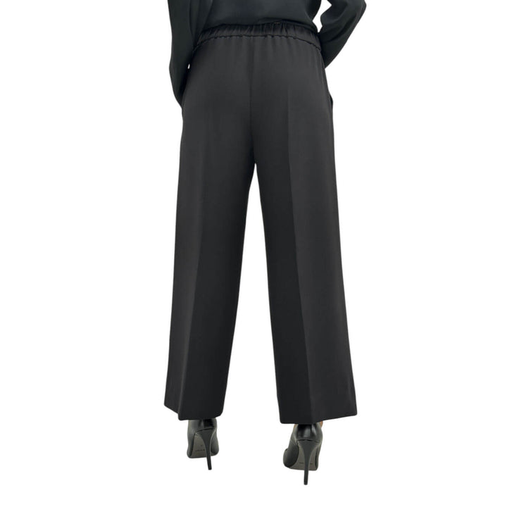 Ottod'Ame, Pantaloni, Donna, Sofia, Poliestere, Nero