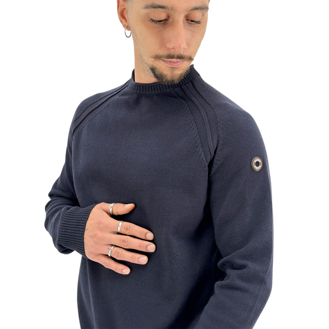 Markup, Maglia, Uomo, Cotone, Blu