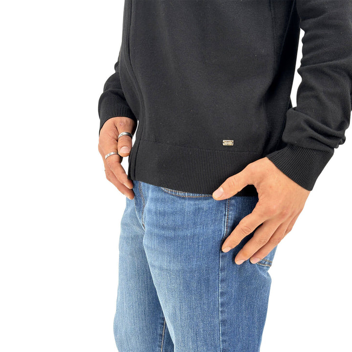 Markup, Maglia, Uomo, Tessuto Misto, Nero