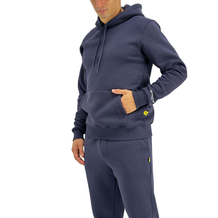 Superculture, Felpa, Uomo, Cotone, Blu