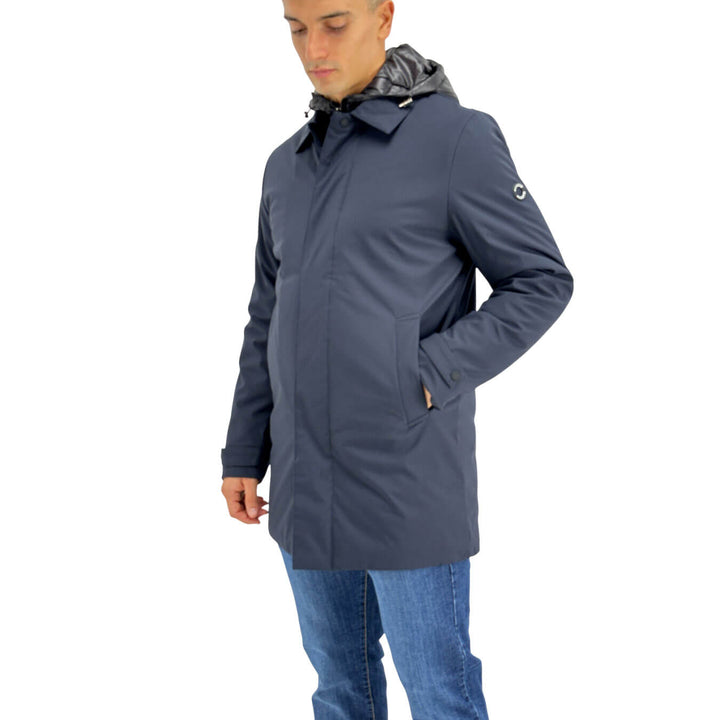 Markup, Cappotto, Uomo, Poliestere, Blu