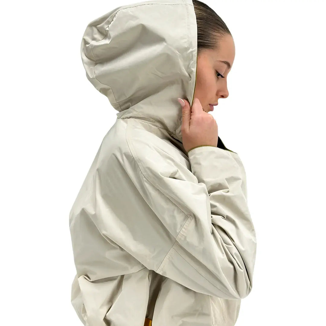 Oof Wear, Giacca, Donna, Double Face, Brunish Gold e Bone White