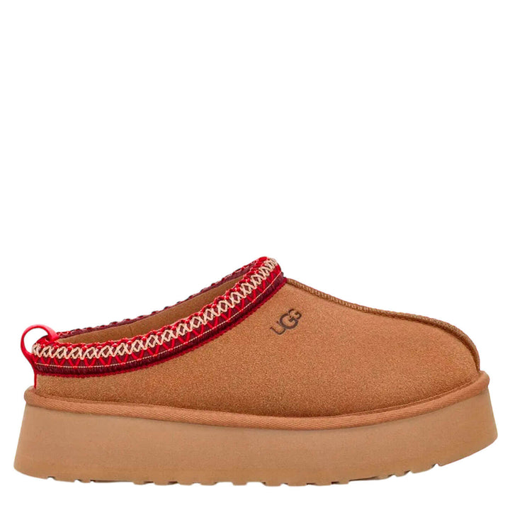 Ugg Tazz Scarpe Donna, Ciabatta, Sabot in Camoscio, Chestnut