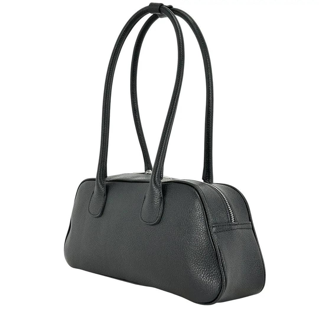 Bassini, Borsa, Donna, Sofia, Pelle, Nero