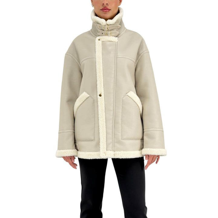 Relish, Montone, Florence, Donna, Poliestere, Beige