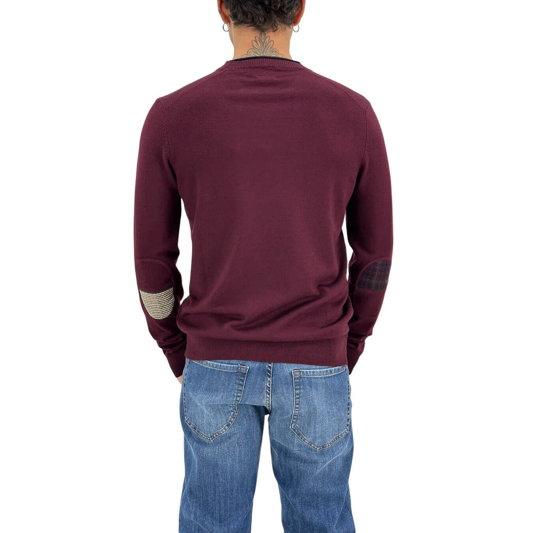 Markup, Maglia, Uomo, Viscosa, Bordeaux