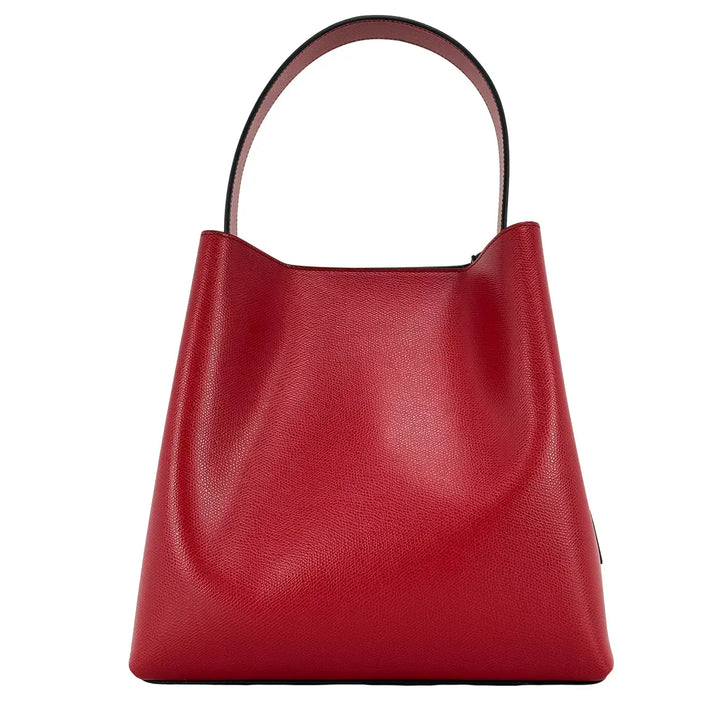 Cuoieria Fiorentina, Secchiello, Donna, Alice, Pelle, Rosso