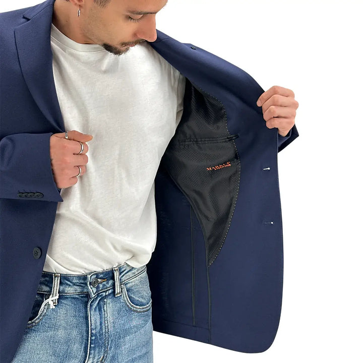 Markup, Blazer, Monopetto, Uomo, Punto Milano, Blu