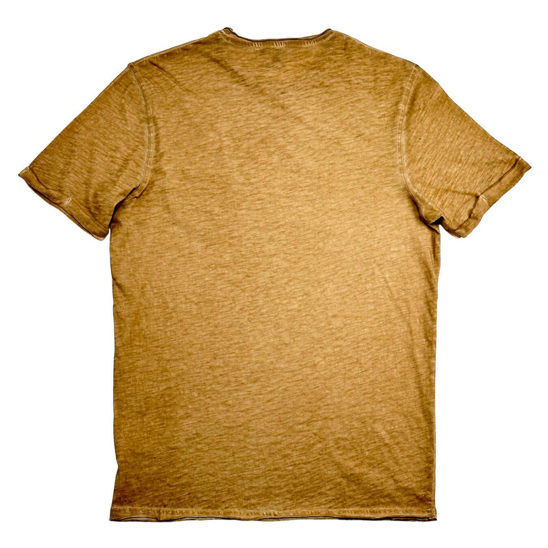 MarKup Men's Shirt, T-Shirt, Crew Neck, Flamed Jersey, Pocket