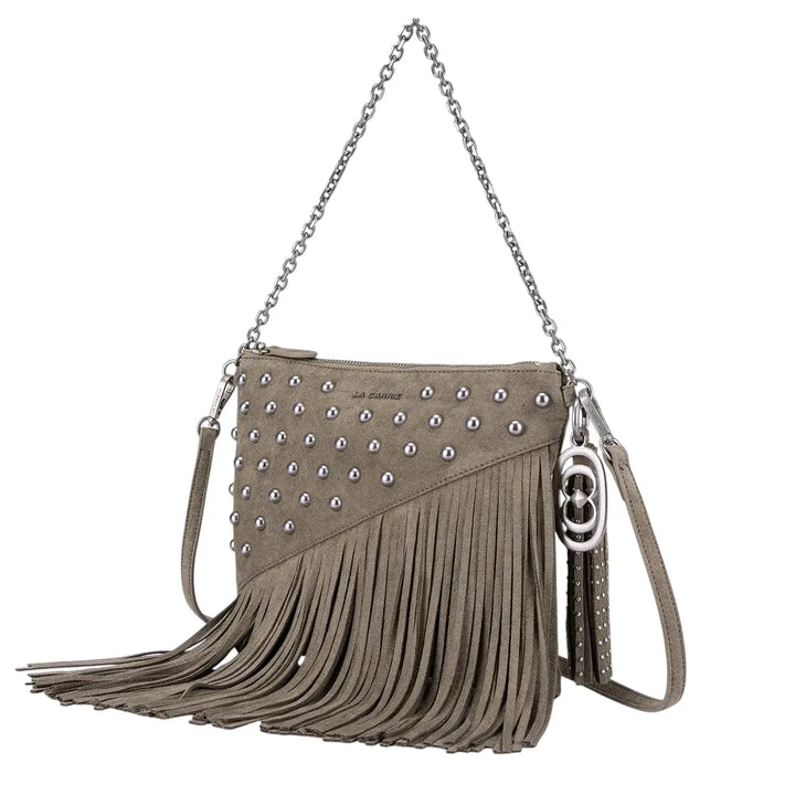 La Carrie, Pochette, Donna, ecopelle, Grigio